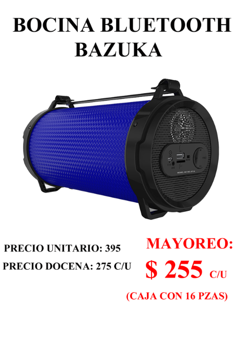 bocinas bluetooth portatiles dobles