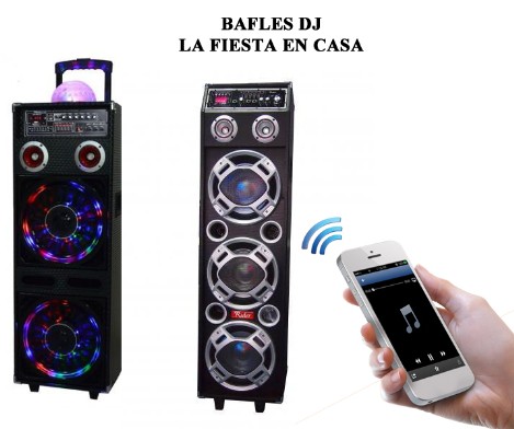 bocinas bluetooth dj