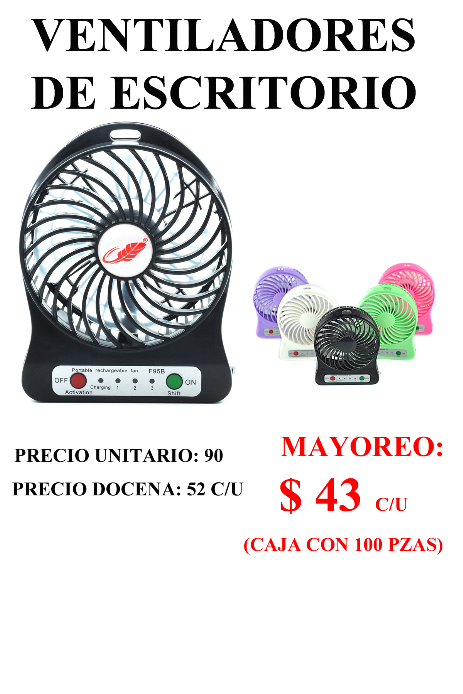 ventilador portatil